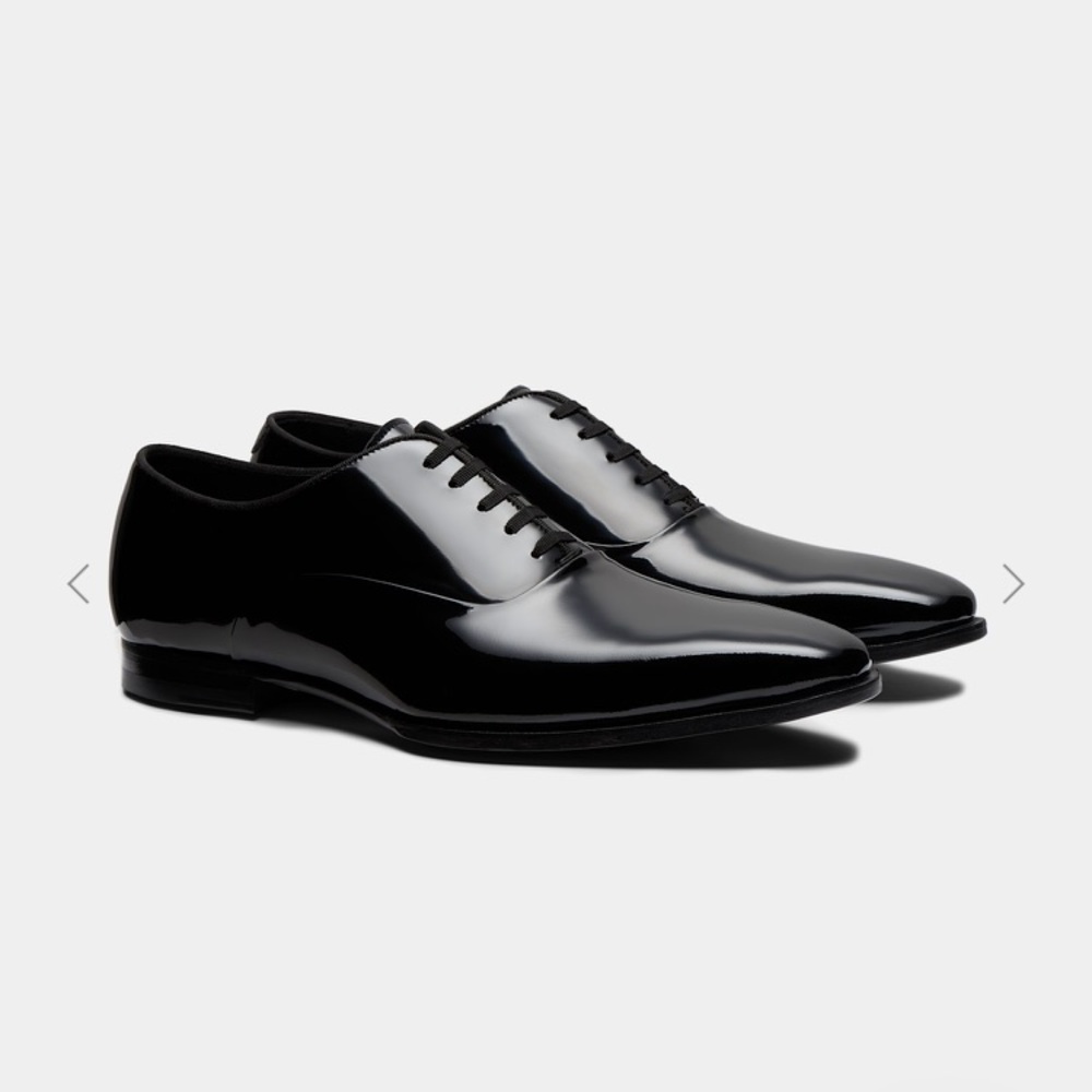 SUITSUPPLY Black Tuxedo Shoes Size 9